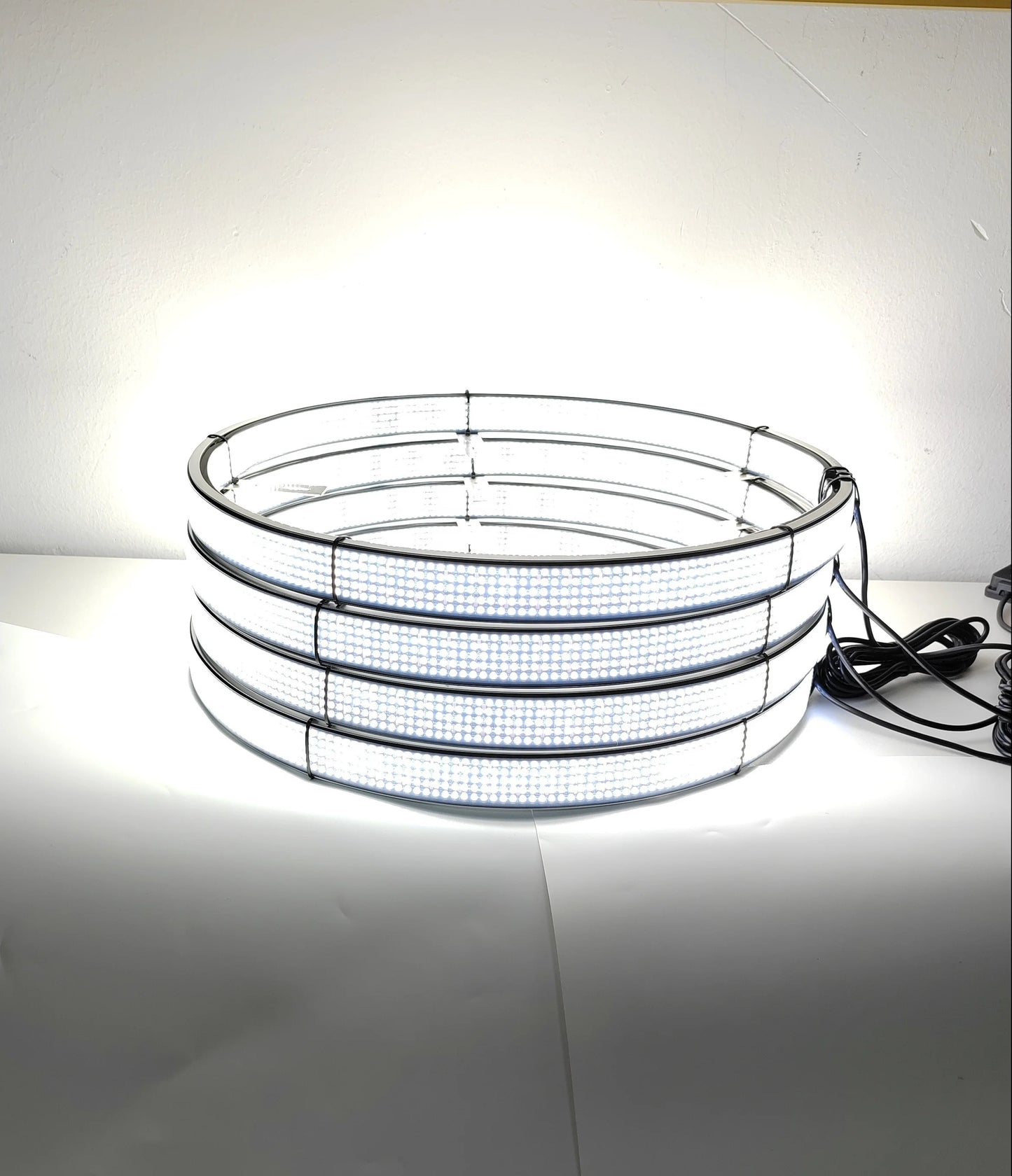 10 Row Pure White Wheel Lights